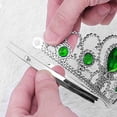 thumbnail image 3 of Corona de princesa de 4 piezas, corona de princesa, accesorios de vestir de princesa, corona para niñas, para decoraciones navideñas, juegos de rol, fiestas temáticas, 3 of 5