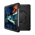 thumbnail image 3 of iPad Pro 12.9 Inch Case 2020 , Case with Pencil Holder, Rotatable Stand Hand Strap, Shockproof Case black, 3 of 7