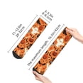thumbnail image 2 of Bingfone Halloween 2 Design Patterned Men's Women's Casual Cotton Socks, 2 of 5
