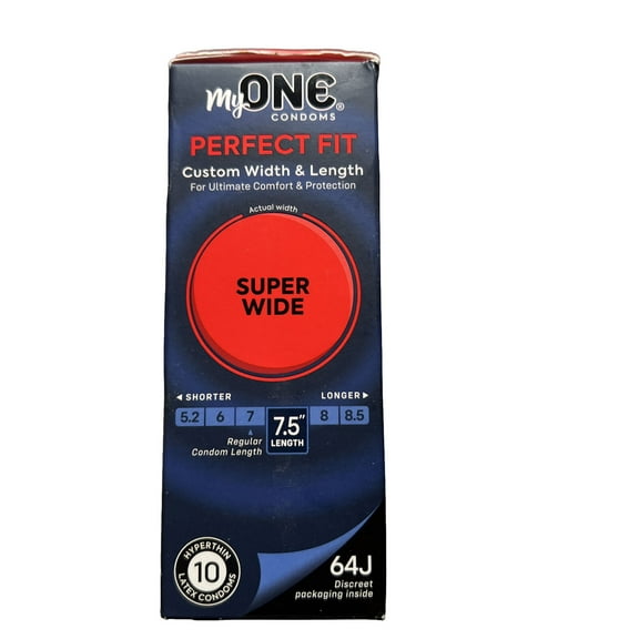 myONE Super Wide Large Condoms (Size 64J)