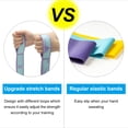 thumbnail image 4 of 33.5 Inch Exercise Bands Yoga Stretching Strap Latin Elastic Dance Pink, 4 of 7