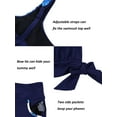thumbnail image 5 of Asoul Plus Size Tankini Swimsuit for Womens Two Piece Tankini Tops with Shorts and Pockets Tummy Control Swimsuit, 5 of 10