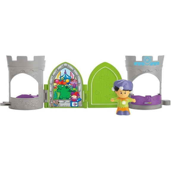 Fisher-Price Little People Jester Koby Pop Open Castle Set