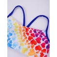 thumbnail image 5 of CHICTRY Girls Two Piece Swimwear Tankini Set Crop Tops with Shorts Swimsuit Royal Blue 4, 5 of 7