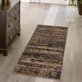 thumbnail image 4 of Rugs.com Saturn Collection Rug – 9 Ft Runner Blue Medium Rug Perfect For Hallways, Entryways, 4 of 9