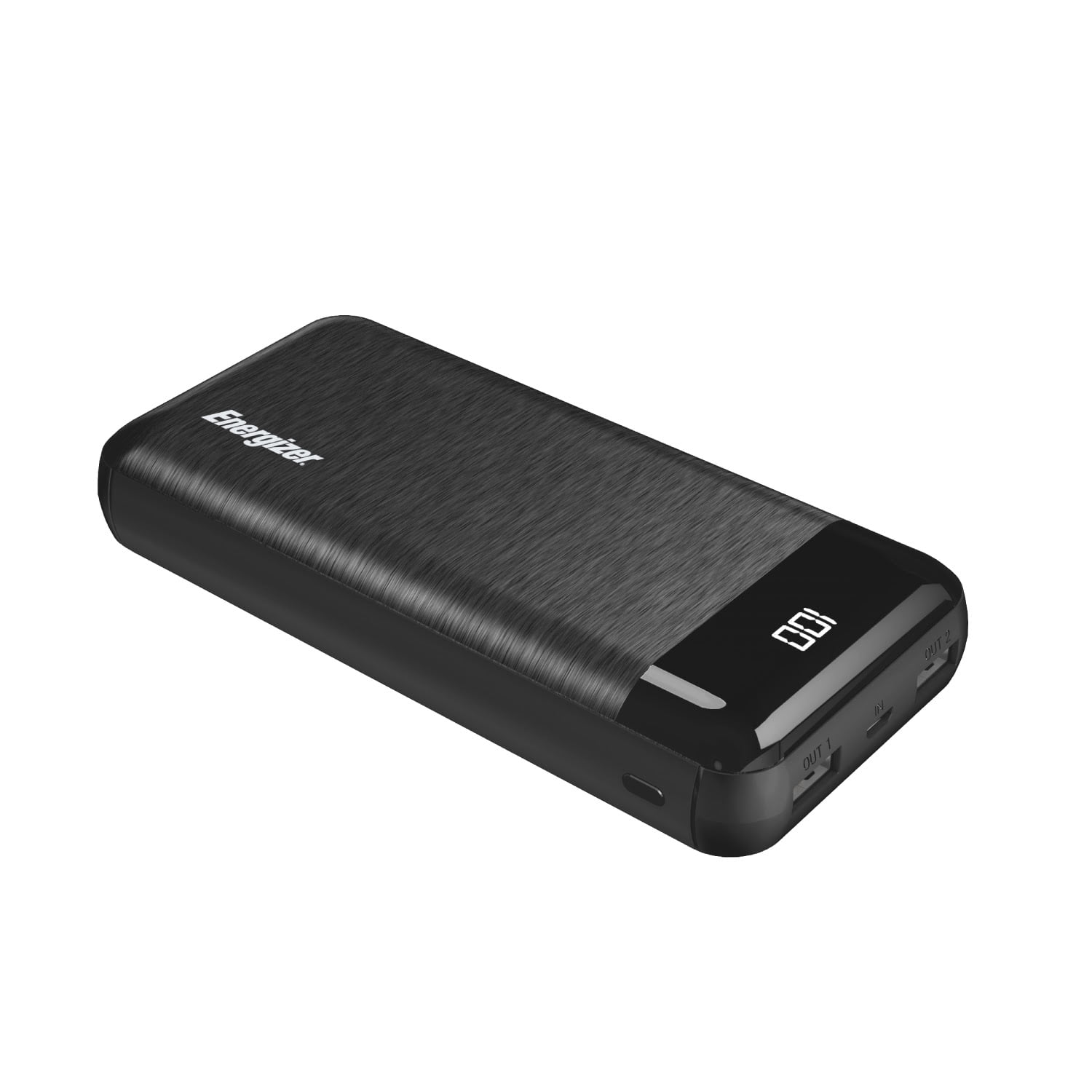 Energizer Power Bank 20000mAh Portable Battery Pack, Backup Phone Charger with LCD Display for iPhone, Samsung, Android Series_UE20058