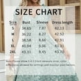 thumbnail image 4 of ZOELNIC Women's Floral Summer Dress Casual Short Sleeve Ruffle Flowy Midi Sundress Boho Beach Vacation Dress, 2XL, 4 of 4