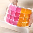 thumbnail image 2 of DOPI Ice Cube Maker Ice Tray Kitchen Frozen Ice Cream DIY Mold Storage Containers, 2 of 5