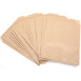 thumbnail image 3 of Foldable Kraft Paper Bag for Candy Nuts  Snacks Brown 25Pcs 6.3 X 5.1in, 3 of 7
