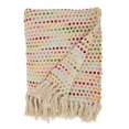 thumbnail image 5 of Fennco Styles Confetti Woven Throw Blanket with Tassel 50" W x 60" L – Multicolored Blanket for Couch, Bedroom and Living Room Décor, 5 of 6