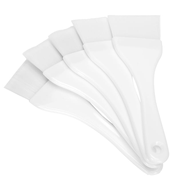 DIY Mask Brush,5pcs White Facial Mask Mask Brush Set Mud Mask Applicator Optimal Efficiency