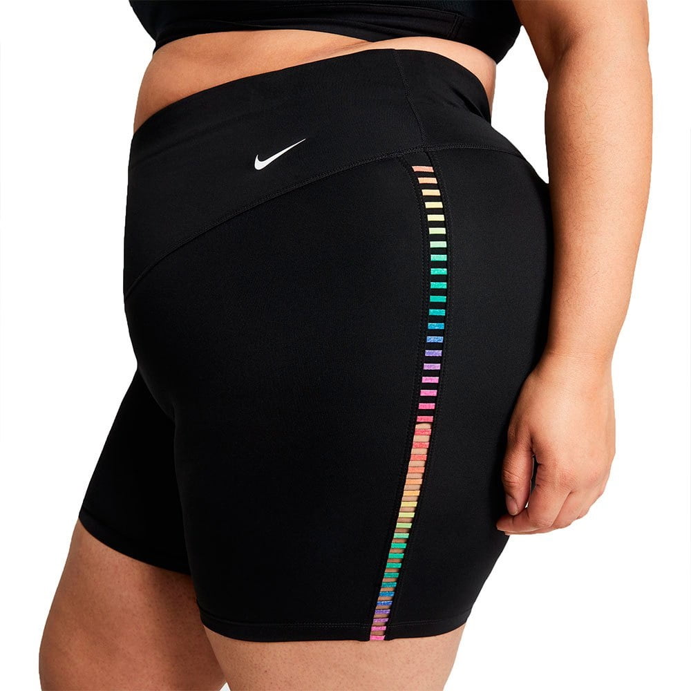 Bike Shorts Nike One Rainbow Ladder Shorts Nike Dri Fit Nike The