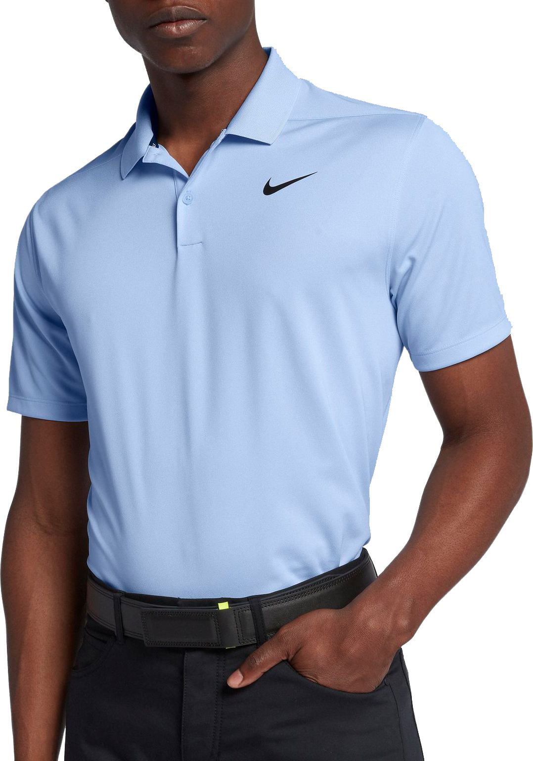 nike men's solid dry victory golf polo