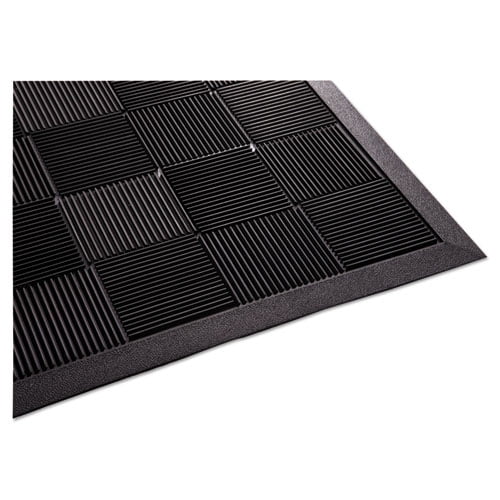 Parquet Wiper Scraper Mat, 24 x 36, Black Parquet Wiper Scraper Mat, 24 x 36, Black