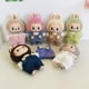 thumbnail image 4 of Mini ropa de peluche para muñecas, traje de 17cm, accesorios para muñecas, Kpop, Exo, Labubu, Idol, camiseta, monos con botones, 4 of 5