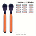 thumbnail image 3 of Multi-Layer Razor Hair Removal Tools Shaver Replacement Parts Classic Shaver Razor Blades, 3 of 5