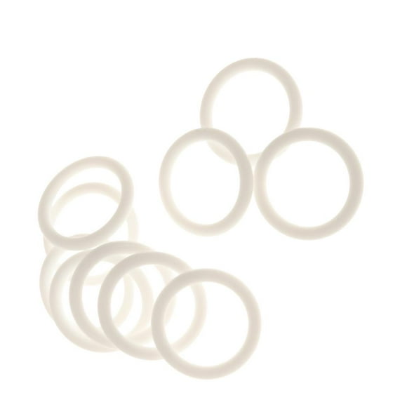 10x White Silicone Holder Adapter
