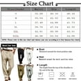 thumbnail image 3 of YDDIAN Cotton Linen Pants for Men Pleated Front Trouser Straight Leg Suit Trousers Solid Color Office Trouser Linen Pant White S, 3 of 6