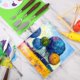 thumbnail image 5 of 5Pcs Artist Painting Palette Oil Painting Mixing Scraper Stainless Steel Wood Oil Paint Spatula Set, 5 of 5