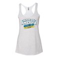 thumbnail image 2 of Wild Bobby, Made In America With Ukrainian Parts Tri-Blend Racerback Tank Top, Heather White, X-Large, 2 of 4