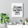 thumbnail image 5 of Scripture Walls  Justice Amos 5:24 Bible Verse Canvas Christian Wall Art Ready to Hang Unframed, 5 of 12