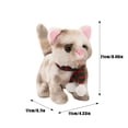 thumbnail image 2 of ERK 1Pcs Interactive Cat With Automatic Purring And Moving Features Realistic Lifelike Companion For Kids And Adults, 2 of 5