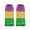 Purple, variant on Mardi Gras Leg Warmers with Eye Heart Embroidery Pull-On Design Soft Stretchy Sequin Leg Warmers for Mardi Gras Decorations A