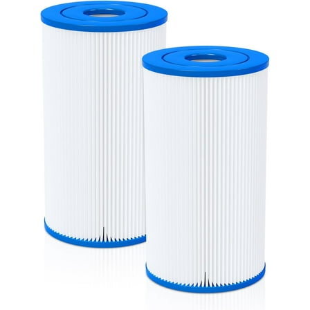 Fil fresh 2-Pack Type B Pool Filter Replacement for Intex 2500 GPH Filter Pump for Above Ground Pools, Replace Type B