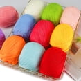 thumbnail image 3 of Trayknick 1 Roll Multi-purpose Yarn Skeins Anti-static Blend Fabric Hand Knitting Crochet Thread for Crocheting Project, 3 of 13