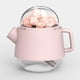 thumbnail image 2 of Humidificadores de piedra de sal de 360 ml con forma de tetera difusor de aceite esencial silencioso inalámbrico para el hogar dormitorio regalo rosa, 2 of 5
