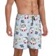 thumbnail image 2 of Fotbe Swimming Shark Pantalones Cortos de Pijama para Hombre, Ropa de Dormir, Pantalones de Pijama Cortos para Hombre-3X-Large, 2 of 6