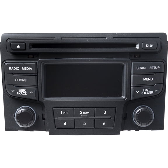 Restored 2013-2014 Hyundai Sonata AM FM Single Disc Mp3 Radio w Satellite 96170-3Q0004X (Refurbished)