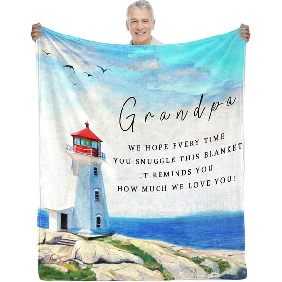 Dad Gifts, Best Dad Ever Gifts, Birthday Gifts for Dad, Gifts for Dad from Daughter Son Kids, to My Dad Blanket from Us- Super Soft Flannel Throw Blankets 50"x60"