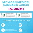 thumbnail image 3 of Michigan Medical Cannabis Rx Direct Thermal Compatible Labels, 3 of 4