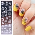 thumbnail image 2 of Juego De Plantillas De Estampado Para Uñas Zefei Wu 10 Piezas, 2 of 5