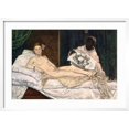 thumbnail image 2 of Art.com Olympia Art Print by Edouard Manet, White Frame Wall Art, 29" x 21", 2 of 5