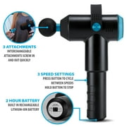 Body Drummer Pro - Deep Tissue Therapeutic Massage Gun with 3 Impact Heads