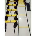 thumbnail image 1 of Escalera de agilidad Escalera de entrenamiento de fútbol Escalera de salto Escalera de velocidad Escalera de energía Escalera de entrenamiento de escalones Escalera de entrenamiento, 1 of 5