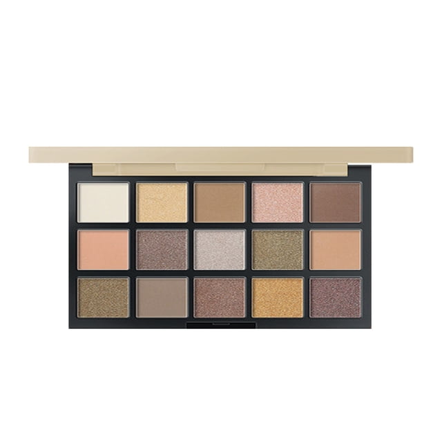 Paleta de sombras de ojos mate brillante, sombra de ojos verde claro resistente al agua Serie de paleta de sombras de ojos verde oscuro