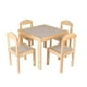 thumbnail image 1 of Set comedor infantil de madera barnizada Duduk gris Duduk COM-OSL, 1 of 2