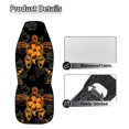 thumbnail image 6 of Uorisanigo Fashion Turtle Car Front Seat Covers Waterproof Breathable Front Seat Cover Auto Interior Accessories 2 Pcs Set Protection Interior Accessories Universal Fit Most Cars, 6 of 7