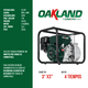 thumbnail image 2 of MOTO BOMBA GASOLINA 3X3 6.5HP 4T MG3055 OAKLAND OAKLAND MG-3055, 2 of 2