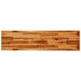 thumbnail image 2 of vidaXL Industrial Live Edge Accent Solid Acacia Wood Console Table, Brown, 2 of 21