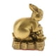 thumbnail image 5 of Figura de animal, amuleto, mascota, adornos, regalos de cumpleaños, estilo chino Conejo, 5 of 6
