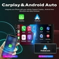 Car CarPlay Android Auto Navigation Stereo GPS Radio Camera Display 9 ...