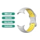 thumbnail image 1 of Correa de muñeca de reloj impermeable de silicona para Google Pixel Watch (mujeres amarillas) Ehuebsd Para estrenar, 1 of 5