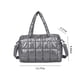 thumbnail image 3 of Mochila Tote Bag Bolso de Hombro Grande, Bolso de Mano Acolchado de Invierno Espacioso, Bolsa de Compras, para Oficina, Portátil, Plegable, Poliéster Resistente, para Viajes, 3 of 9
