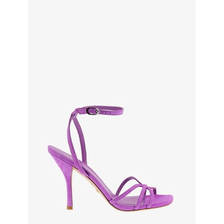 

STUART WEITZMAN BARELYTHERE 100 WOMAN Purple SANDALS