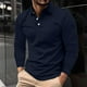 thumbnail image 1 of pstuiky Camisas casuales de manga larga para hombre, Camisa informal de verano de manga larga con solapa y botones para hombre camisetas de hombre xl, 1 of 6
