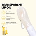 thumbnail image 6 of Julystar Banana Lip Oil, Clear Moisturizing Lip Gloss, Non-Sticky Plumping Lip Oil for Dry Lips, High Shine Lip Care for All Skin Tones, 6 of 7